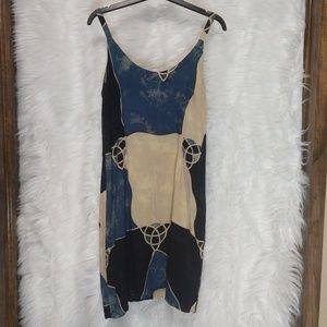 VILLAGE VISIONS vintage boho style dress